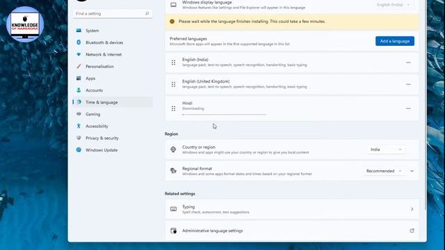 Windows 11 How to Hindi Typing. смотреть онлайн
