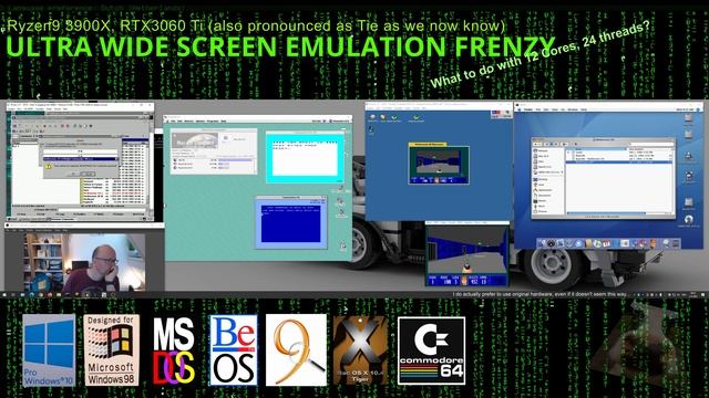 Why The Ultra-wide Screen? The Sequel - Maxing Out PC Usage - 7 OSes & 1 PC At The Same Time! (4K) смотреть онлайн