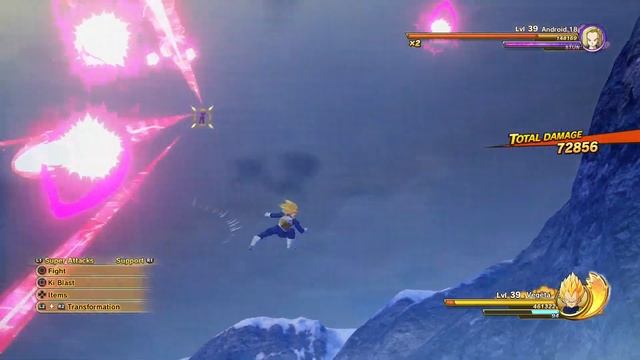 Dragon Ball Z: Kakarot - Vegeta vs Android 18 [1440p/60fps] смотреть онлайн