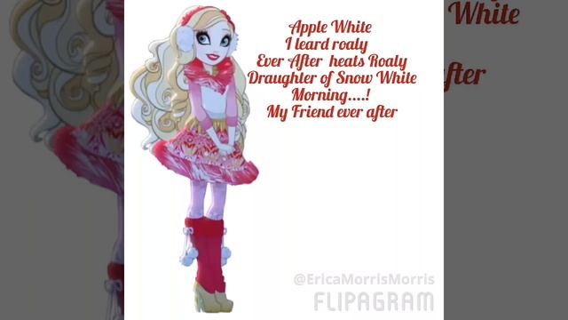 Apple White💕 ever after high song's смотреть онлайн