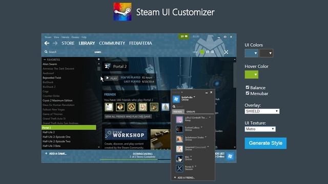 How to Customize Your Steam Theme or Skin! смотреть онлайн