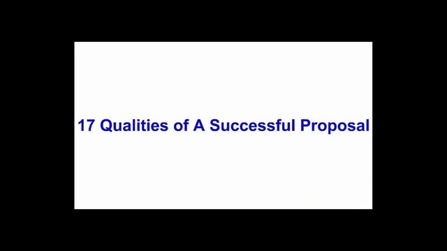 NSAP Proposal Writing Promo for YouTube смотреть онлайн
