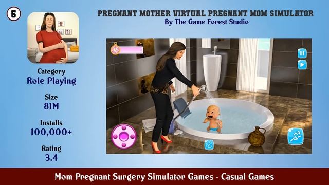 Top 10 Mom Pregnant Surgery Simulator Games Android Gamestor games смотреть онлайн