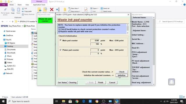 HOW TO RESET EPSON L3110 100% WORKING смотреть онлайн