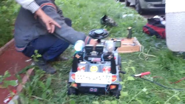 Джип с музыкой 12V смотреть онлайн