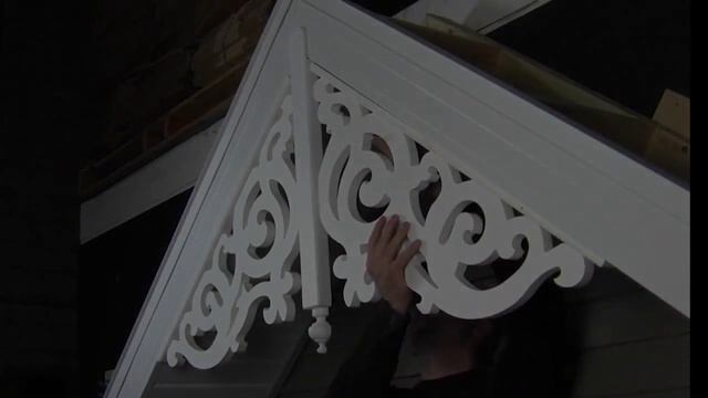 How-To: Gingerbread Gable Trim Installation - GDB Kit - PVC Millwork смотреть онлайн