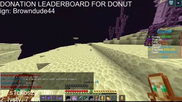 Chill night stream on the donutsmp! Good Vibes Only