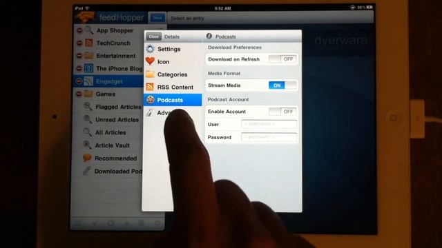 feedHopper RSS Reader iPad App Overview смотреть онлайн