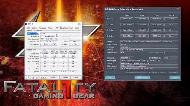 Memory Unleashed on Threadripper: 128gb & 2933 & ECC tested смотреть онлайн