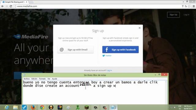 Como Crear Una Cuenta En Mediafire 2014 смотреть онлайн