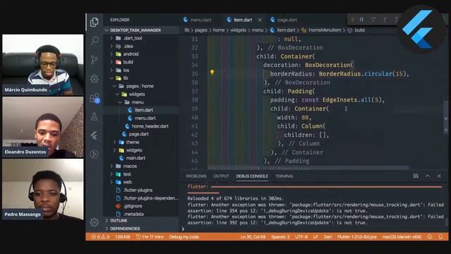 Como criar aplicações Desktop usando Flutter como Eleandro 200 // #LIVE 4 смотреть онлайн
