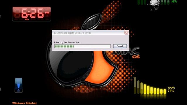 How to make your Windows 2000/Xp/Vista look like a MAC!!! Part 1 смотреть онлайн