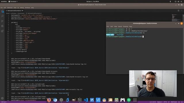RSYNC Backup made easy on Linux смотреть онлайн