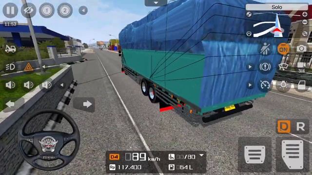 Nissan Truck Tronton VS Train 💥 BUSSID MOD UPDATE # Android Gameplay смотреть онлайн
