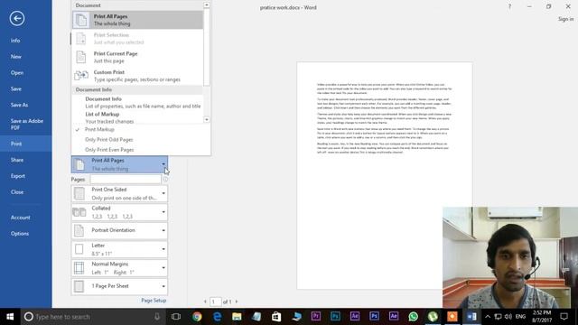 Ms Office in Telugu | Ms Word Classes in Telugu - Class -3 | 🌟| Ms-Word File Tab!!! смотреть онлайн