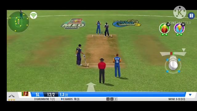 WCC3 | India Vs Sri Lanka | 2 overs quick gameplay. смотреть онлайн