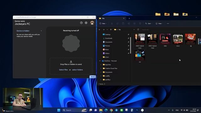 วิธีส่งไฟล์ไร้สาย Android กับ Windows ผ่าน Nearby Share เหมือน AirDrop смотреть онлайн