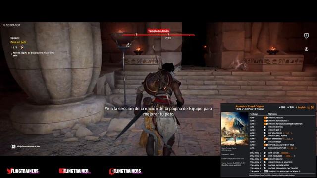 Assassins Creed Origins Trainer - FLiNG | FLiNGTRAiNER смотреть онлайн