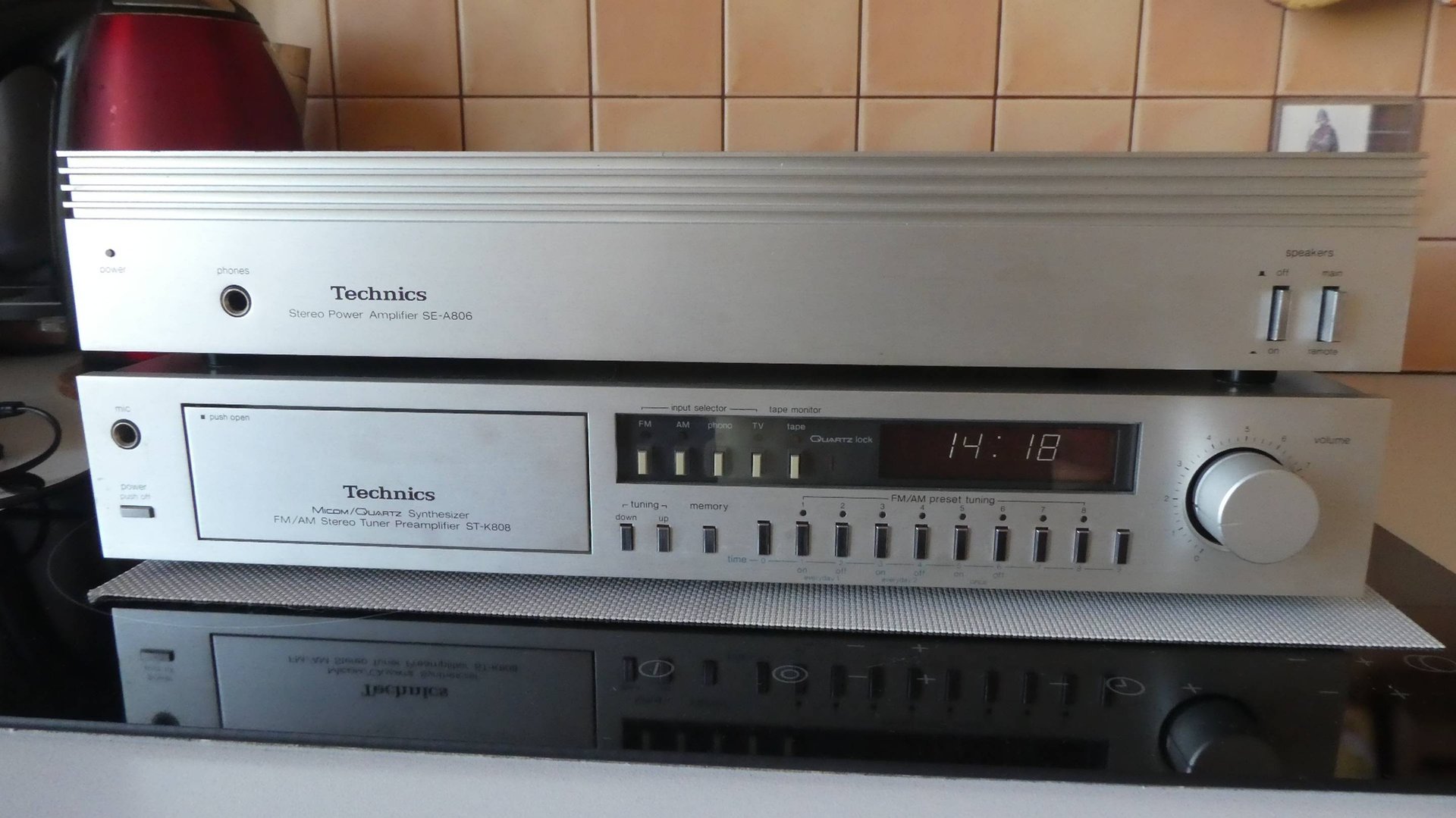 Technics SE-A806+ST-K808 усилитель - обзор