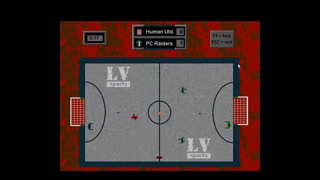 Old Windows game - Indoor Soccer 1.1 (2000) смотреть онлайн