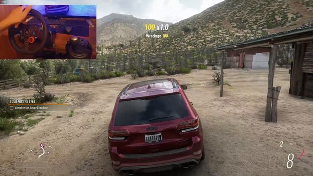 Jeep Grand Cherokee Trackhawk Forza Horizon 5 смотреть онлайн