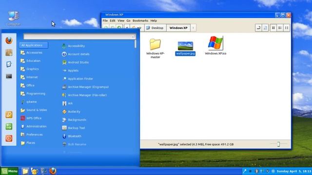 Linux Mint Customization for Old Schoolers (Windows XP Theme) | Linux Themes смотреть онлайн
