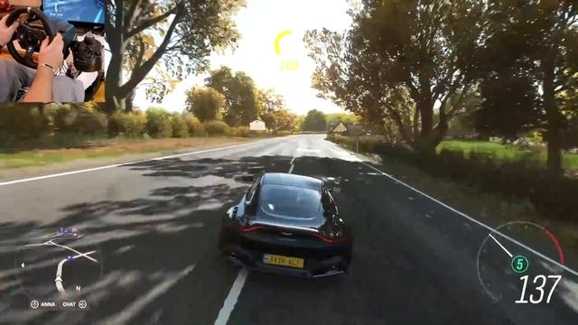 Aston Martin Vantage 2018 - Forza Horizon 4 | Logitech G29 GamePlay смотреть онлайн