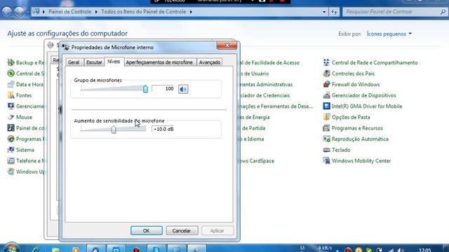 Tutoriais #4 Como Configurar o Microfone Corretamente no Windows 7 смотреть онлайн