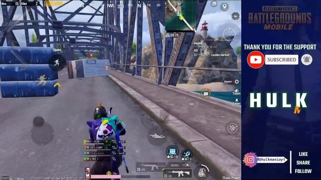Hulk Mania Live | M416 Glacier Full Max | Ipad 4 Finger Claw Pubg | OP Clutches & Sniping смотреть онлайн