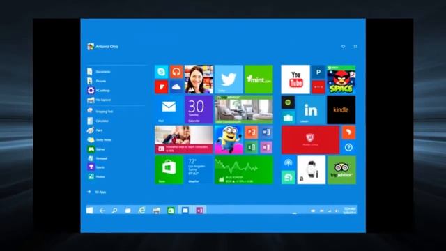 Windows 10 desktop review | start menu | iso security | operating system | data gathering смотреть онлайн