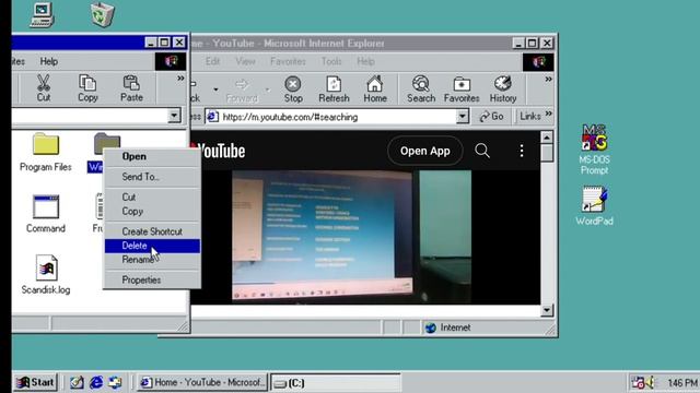 Windows 98 BSOD 4002 смотреть онлайн