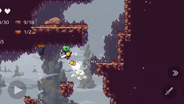 Apple Knight - Walkthrough - [World 2] - [Level 8] смотреть онлайн