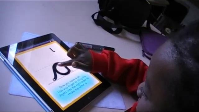 abc Joined Up Handwriting iPad App for school children смотреть онлайн