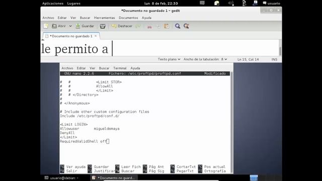 INSTALANDO Y CONFIGURANDO UN SERVIDOR FTP LINUX CON PROFTPD (CLIENTE FILEZILLA) смотреть онлайн