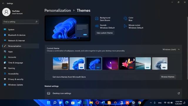 Enable Dark Mode on Windows 11 | Windows 11 Themes смотреть онлайн