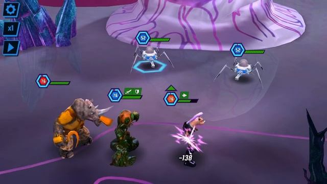 Черепашки-Ниндзя: Легенды. Прохождение #75 ALL Bosses (TMNT Legends IOS Gameplay 2016 смотреть онлайн