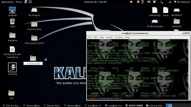 Forensic Analysis, recovering what was deleted- on Kali Linux смотреть онлайн