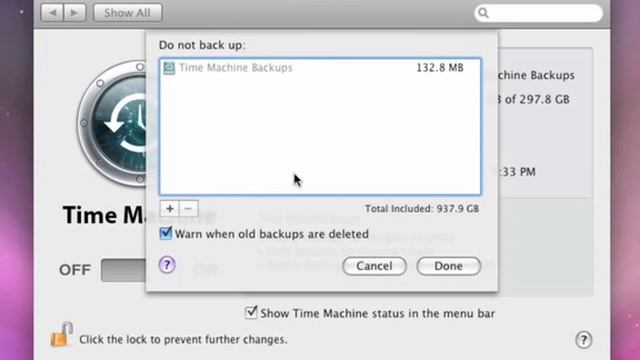 Restricting Apple Time Machine смотреть онлайн