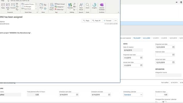 Project Manager - Project Email Notification App for Microsoft Dynamics 365 Finance and Operations смотреть онлайн