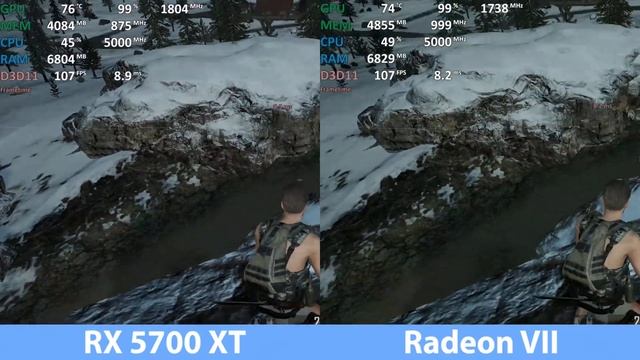 AMD Radeon RX 5700 XT vs. Radeon VII in PUBG - Gameplay Benchmark Test смотреть онлайн