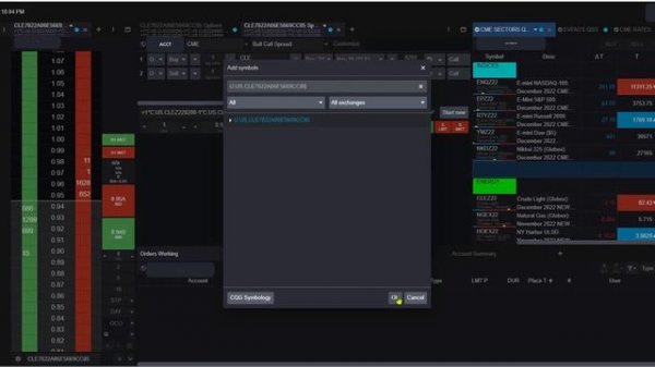 CQG One & CQG Desktop - Spread Builder