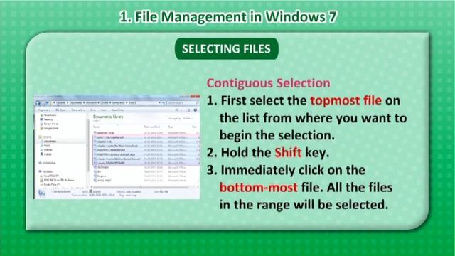 QUICK START 7-Chap 1 2-File Management in Windows 7 смотреть онлайн