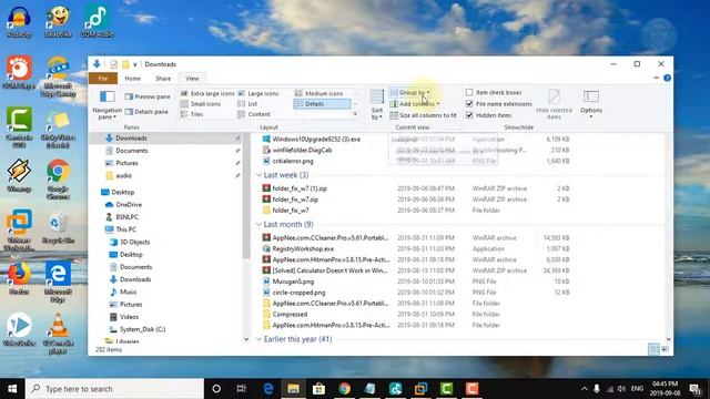 How To Disable group by in Downloads folder after update Windows 10 1903 смотреть онлайн