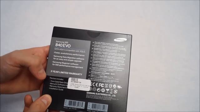 Samsung 120GB 840 EVO 7mm SSD Unboxing -Hal Thompson смотреть онлайн