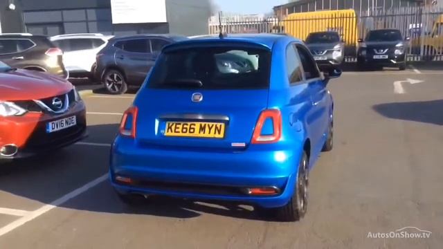 FIAT 500 S BLUE 2017 смотреть онлайн