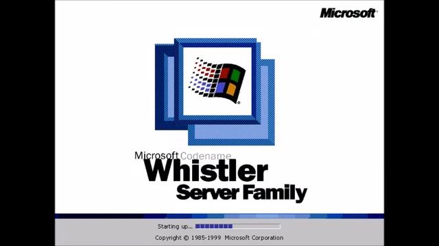 Hidden Windows Whistler Build 2267 Startup Sound смотреть онлайн