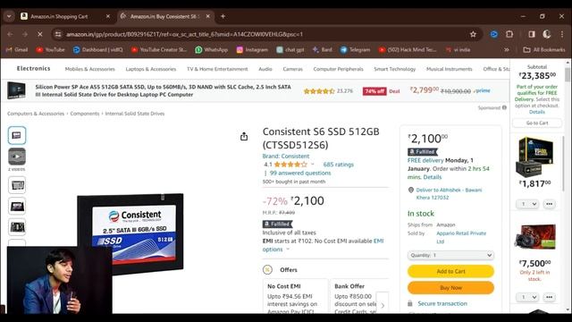 23,000 Best GAMING And EDITING Pc Build | With Graphics Card And Windows 11 смотреть онлайн
