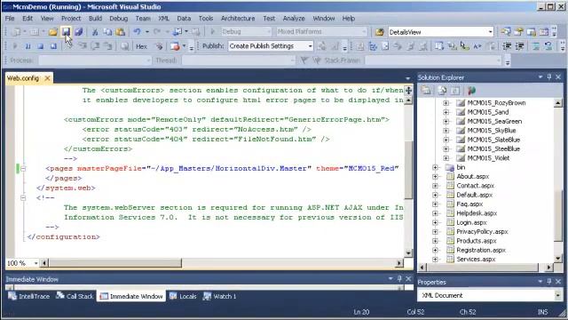ASP.NET Themes from MenuStyles.com -- Modify Project смотреть онлайн