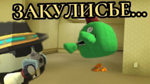 Построили BACKROOMS в чикен ган+выживание | Chicken Gun