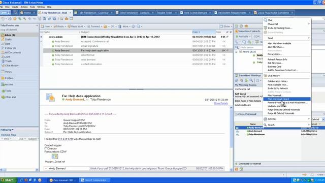 Cisco Voicemail Plug-in for IBM Sametime смотреть онлайн